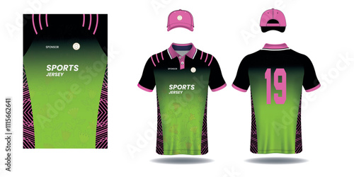 Tshirt mockup sport jersey template design for football soccer, racing, gaming, sports jersey abstract design purple color