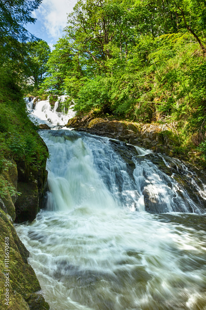 Fototapeta premium Swallow Falls, Betws-y-Coed, North Wales