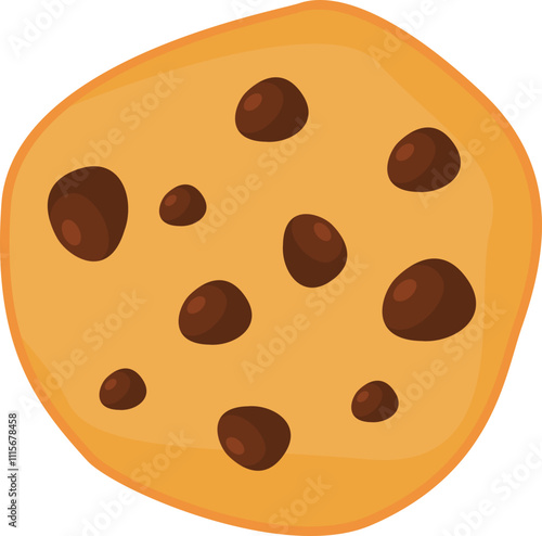 Hand-Drawn Cookie Illustration