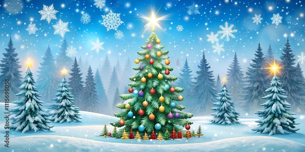 Fototapeta premium winter-christmas