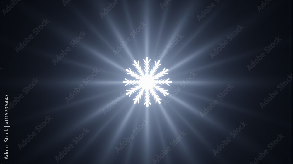 Obraz premium Exploring the Beauty of Snowflakes Nature's Unique Ice Crystals