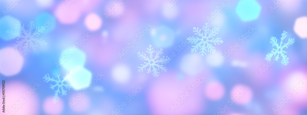 Abstract winter background with snowflakes. Muted neon colors banner. Happy New year and Christmas background for banners, flyers and greeting cards. Abstract winter background with snowflakes. Muted neon colors banner. Happy New year and Christmas background for banners, flyers and greeting cards.