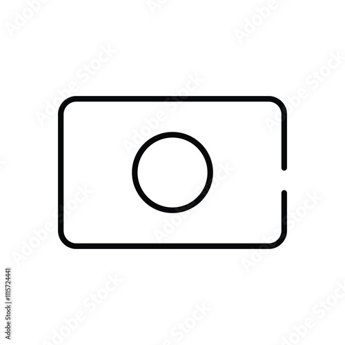 Record Button vector icon