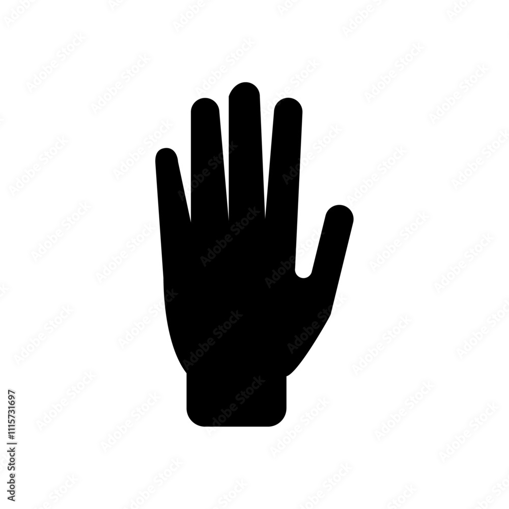 Obraz premium Stop icon web design in vector