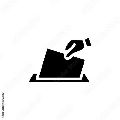 Voting icon web design in vector