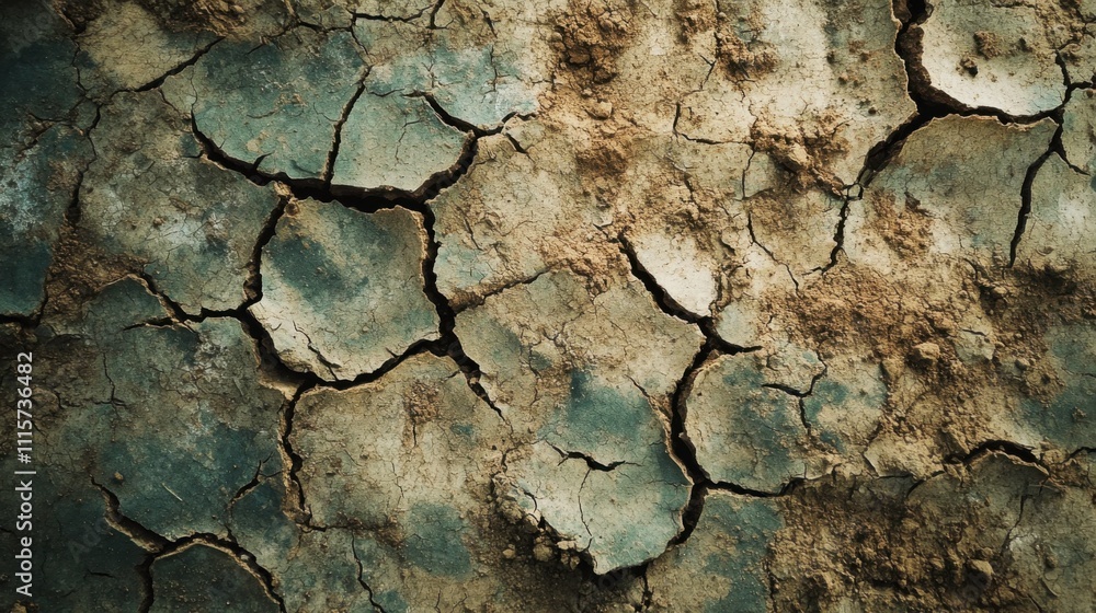 Dry and Cracked Earth Surface Texture Showing Signs of Drought and Soil Degradation in Nature Illustrating Environmental Challenges and Climate Change Issues Dry and Cracked Earth Surface Texture Showing Signs of Drought and Soil Degradation in Nature Illustrating Environmental Challenges and Climate Change Issues