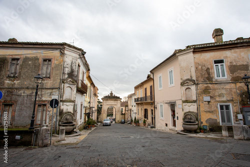 piazza colonia operai san leucio photo