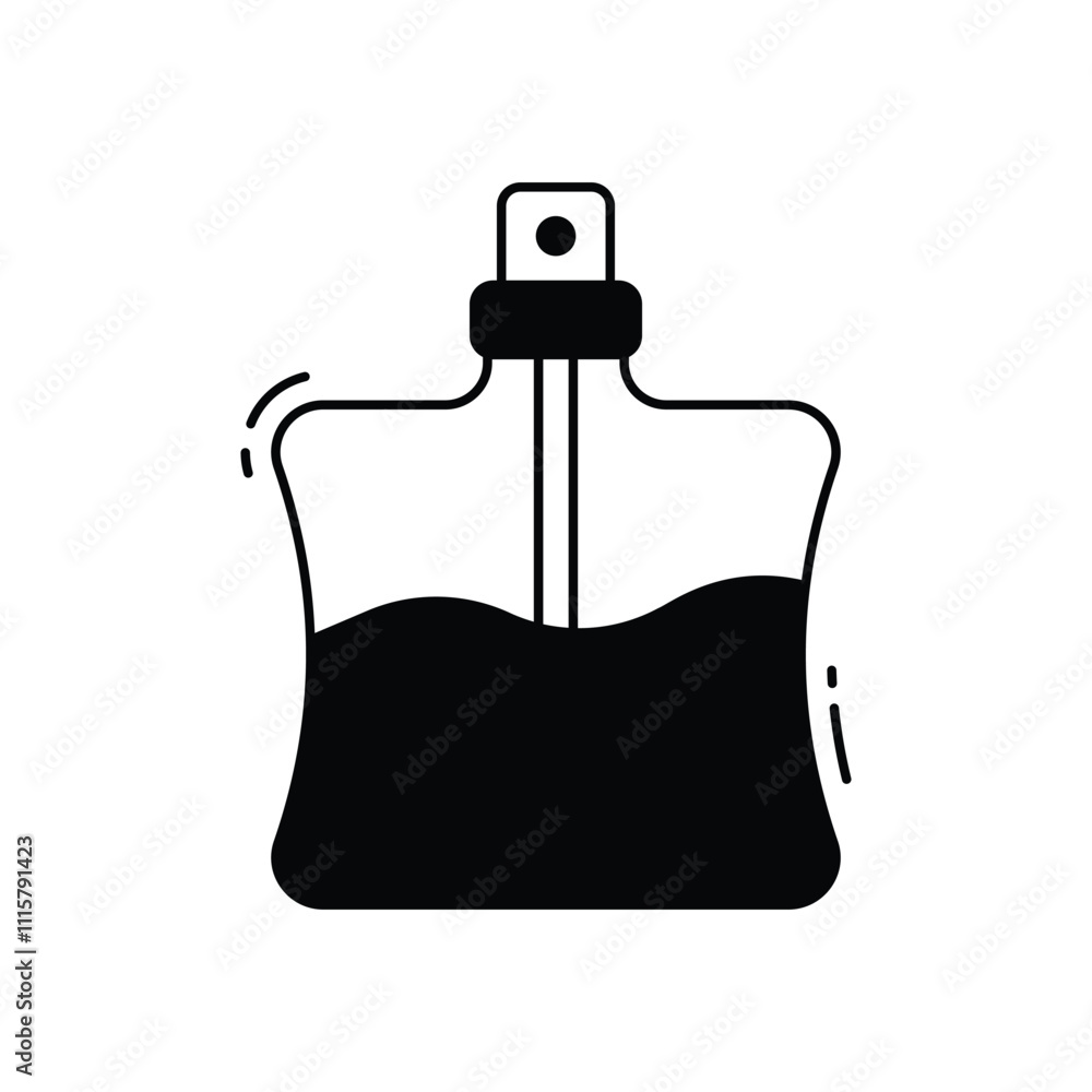 Obraz premium Perfume vector icon