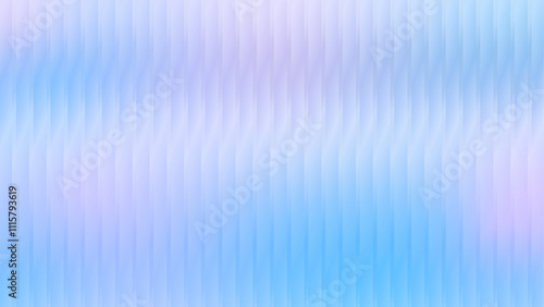 Soft purple, blue, and grey ribbed glass texture background. Soft acrylic reeded wavy surface. Fluted door window close-up. The glassy background design creates an airy feel—a vector illustration.