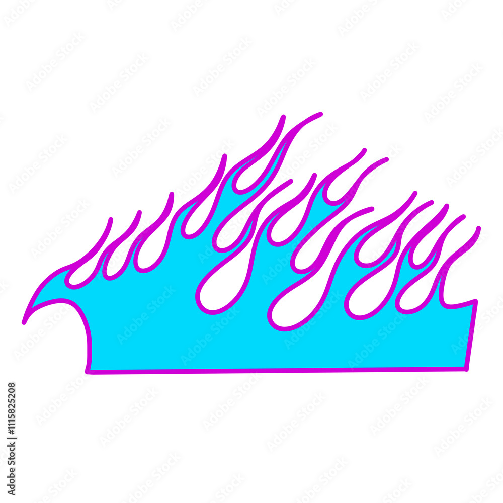 Obraz premium Flame design png