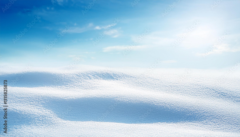 Obraz premium white snow