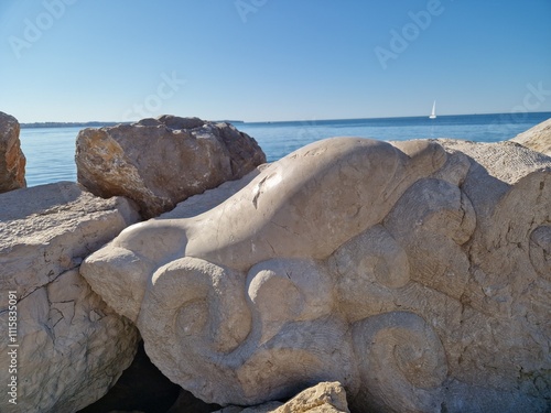 Meerjungfrau in Piran photo