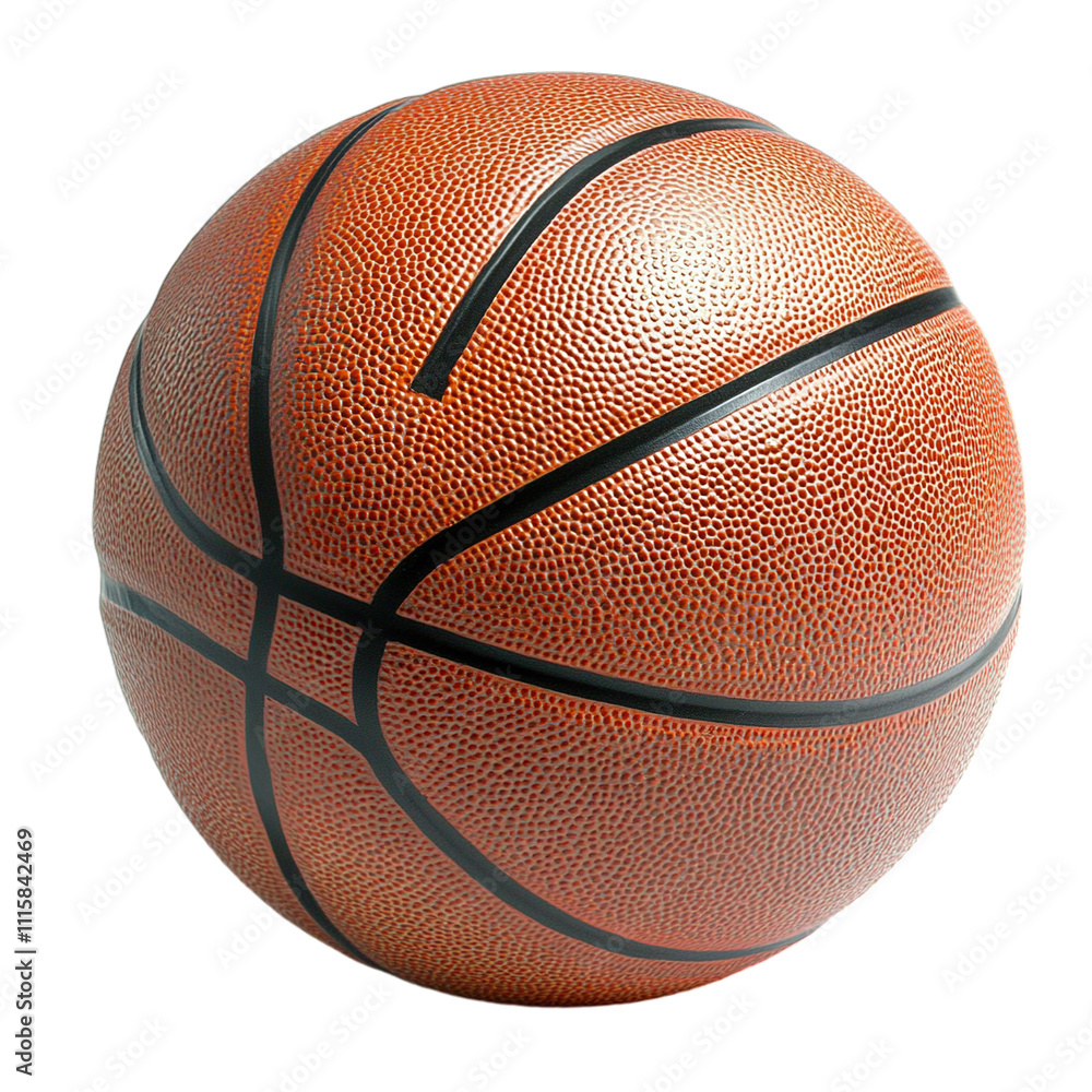 Obraz premium basketball isolated on white