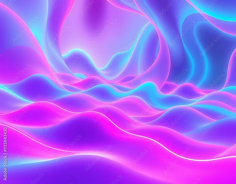 Fototapeta premium abstract background with waves