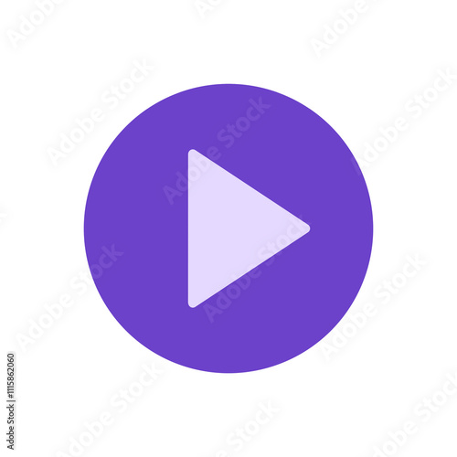 Free Download Doodle play button video music decorative circle illustration on a transparent that can be used for sticker, book, mandala, scrapbook, icon, decorative, etc. with aesthetic colorful color - GFXLoad
