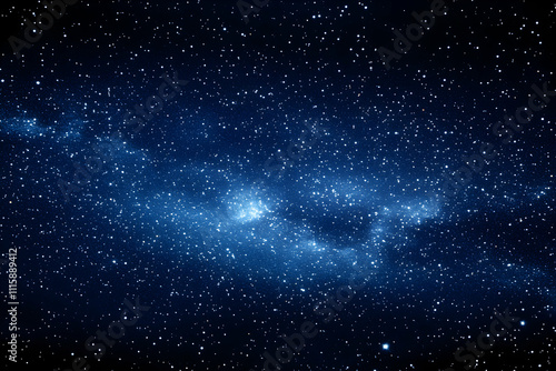 Stunning cosmic background, deep blue nebula and starry night sky. Perfect for website banners, space-themed designs, or artistic projects.