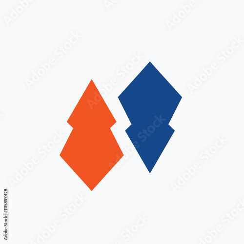 Free Download simple and modern logo design ideas for companies and social media. abstract iconic logo - GFXLoad