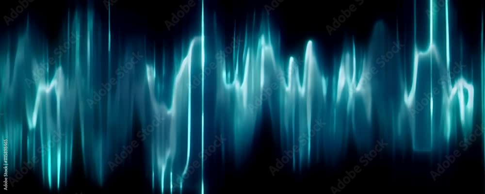 glowing digital waveforms fluctuating in sync with a pulsating grid background, representing the heartbeat of artificial intelligence glowing digital waveforms fluctuating in sync with a pulsating grid background, representing the heartbeat of artificial intelligence