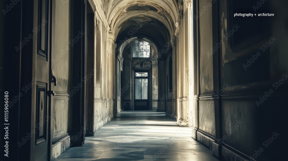Fototapeta premium Majestic Archway: Elegant Passage Through Time