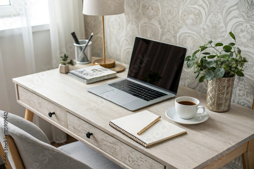 Stylish Minimal Desk Setup