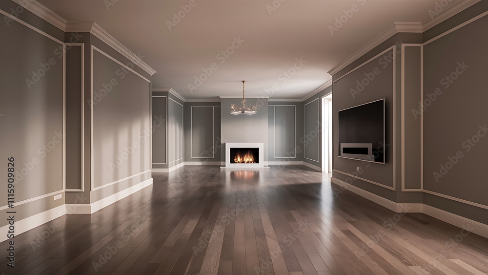 Obraz premium room with a window