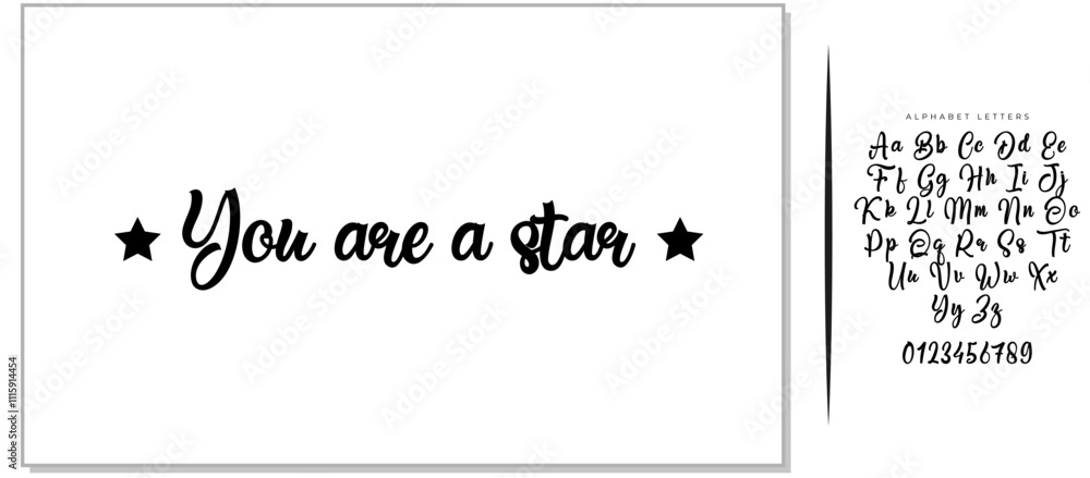 You are a star typographic design for printing cards and apparel. Star icon You are a star typographic design for printing cards and apparel. Star icon