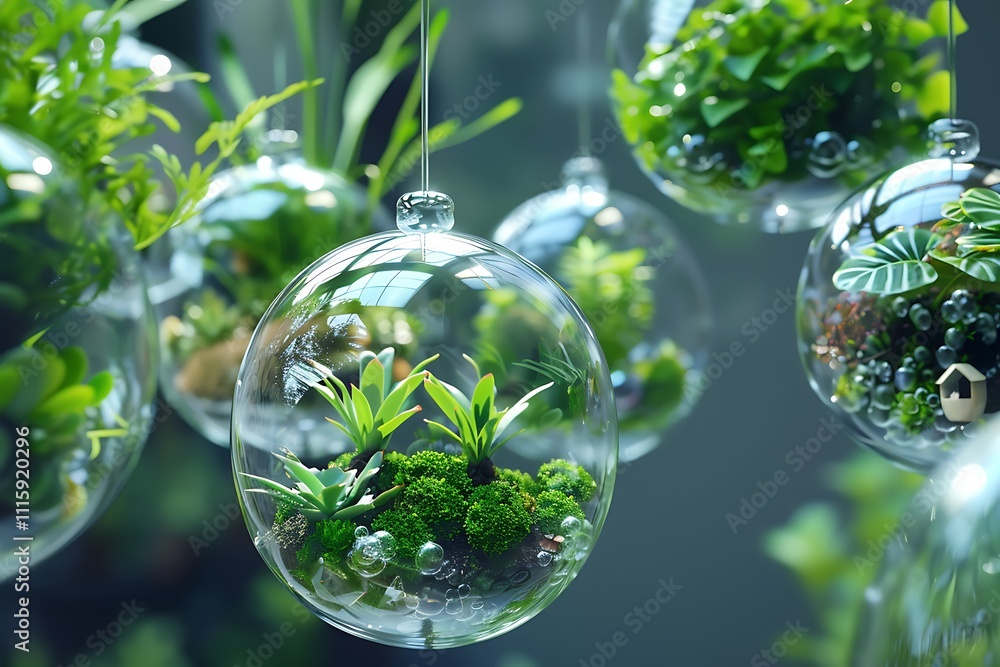 Plants in bubbles Plants in bubbles