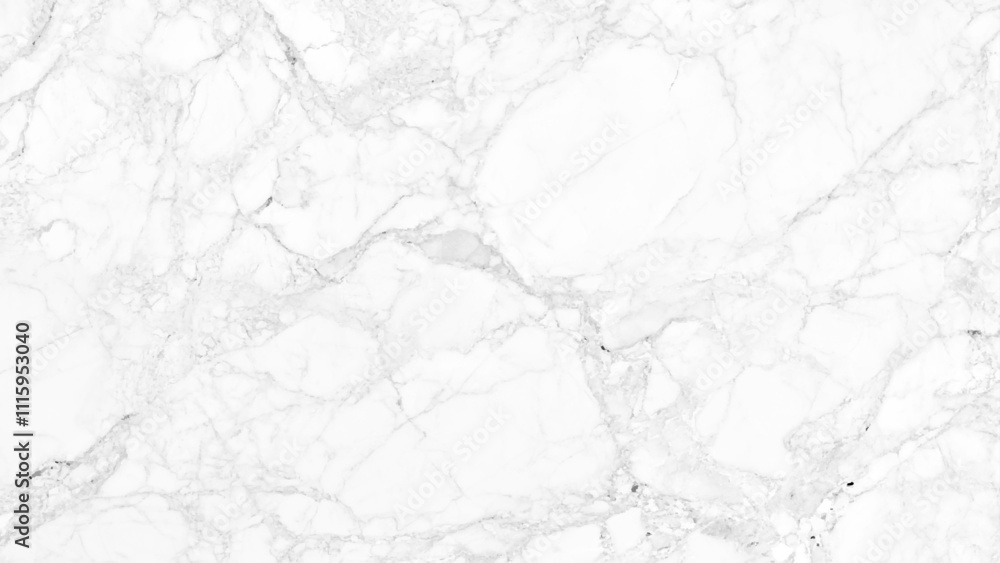 Obraz premium White marble texture background, High-resolution white Carrara marble stone texture. White grey marble seamless glitter texture background, counter top view of tile. 