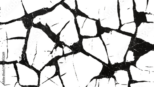 cracked concrete wall covered with gray cement texture as background, Vector grunge cracked texture style with cracked texture. Vector grunge cracked texture Transparent background.