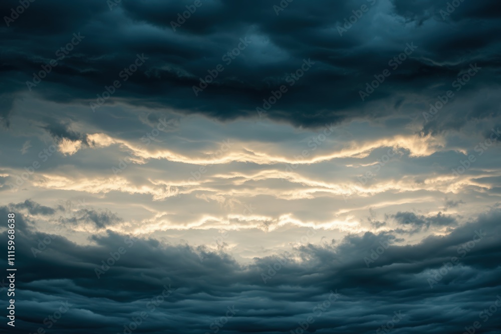 Naklejka premium Close-up of wind turbine blades in motion against a clear sky. Beautiful simple AI generated image
