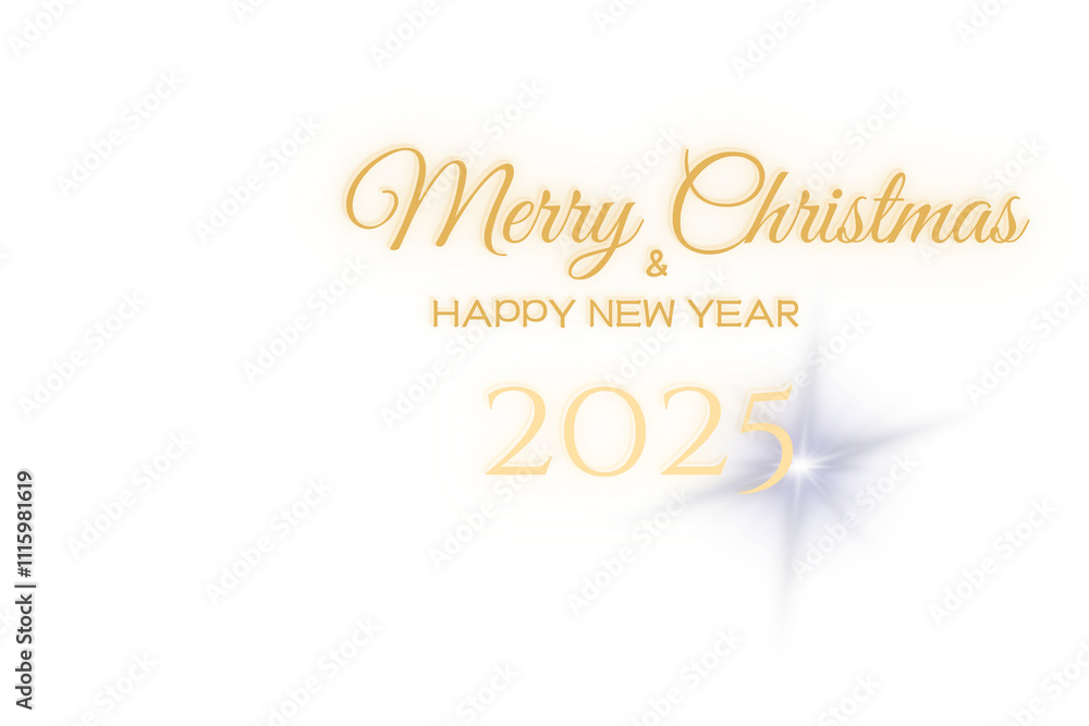 Życzenia Merry Christmas & Happy New Year 2025