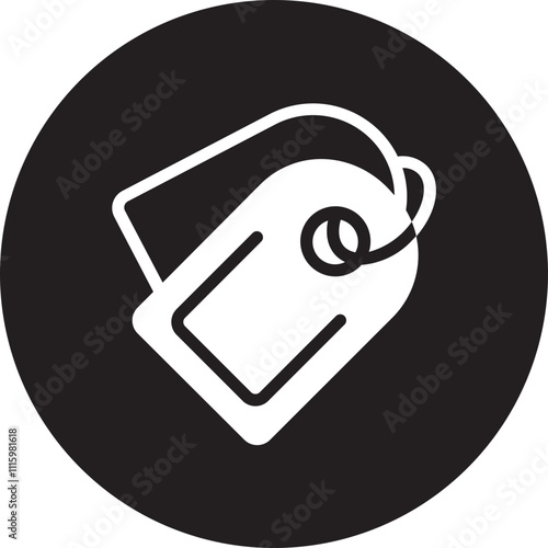 price tag line icon