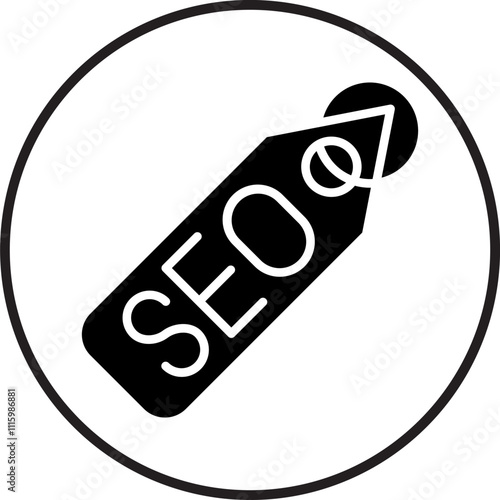 Seo Tag icon Design