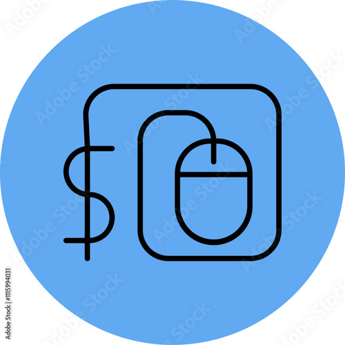 Pay Per Click icon Design