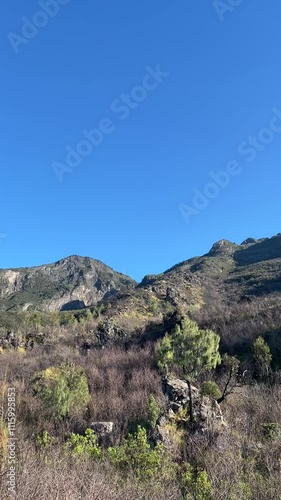 landscape with sky and clouds