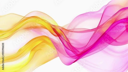 Abstract Background in Pink and Yellow Colors, Vibrant and Artistic, Perfect for Creative 