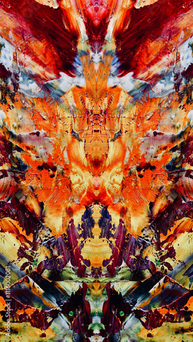 Wallpaper Mural Abstract art background . Hand painting artwork on canvas . Torontodigital.ca