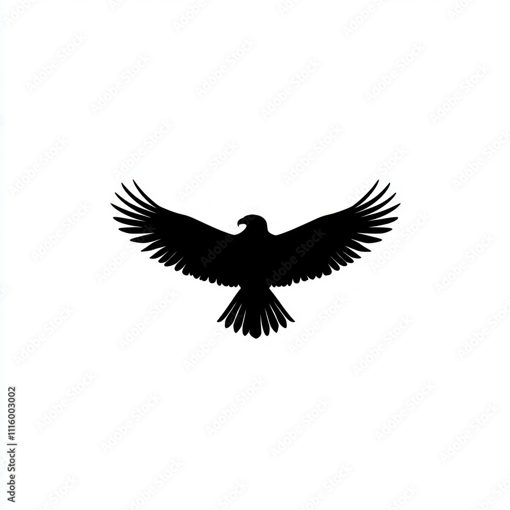 Here's a and keyword list for your stock photo submission.. Majestic eagle silhouette in flight. Here's a and keyword list for your stock photo submission.. Majestic eagle silhouette in flight.