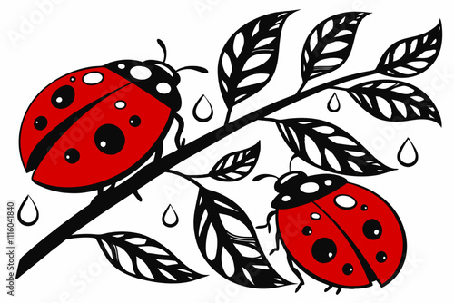 How to Create Funny Lovey Linden Leaves Clipart on a White Background