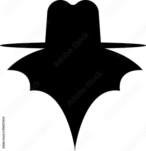 Incognito icons. Collection of anonymous and strangers