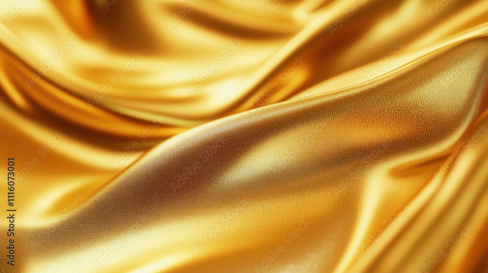 Fototapeta premium Gold gradient background. Generative AI