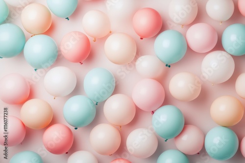 Colorful balloons create a festive atmosphere for celebrations and events