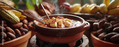 Delectable Chocolate Fondue...