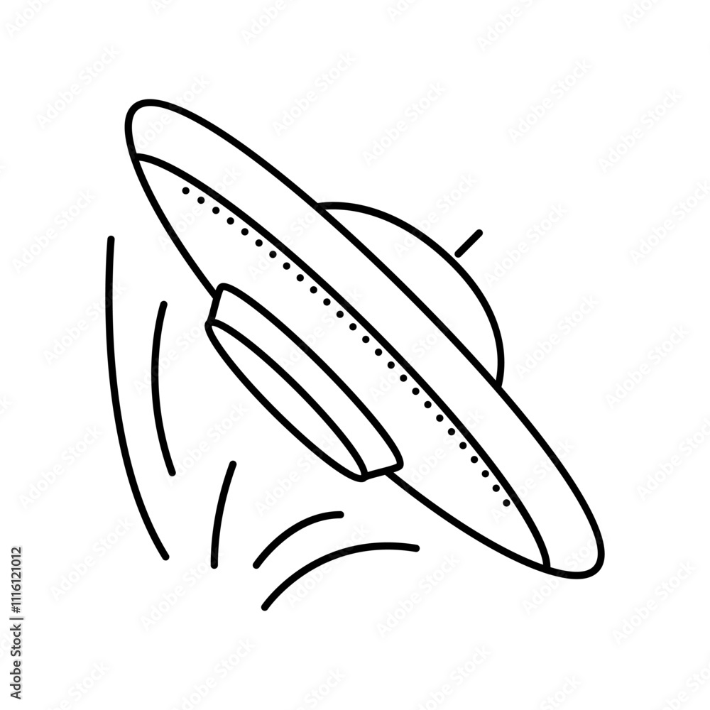 Fototapeta premium plate tectonics unsolved mystery line icon vector. plate tectonics unsolved mystery sign. isolated contour symbol black illustration