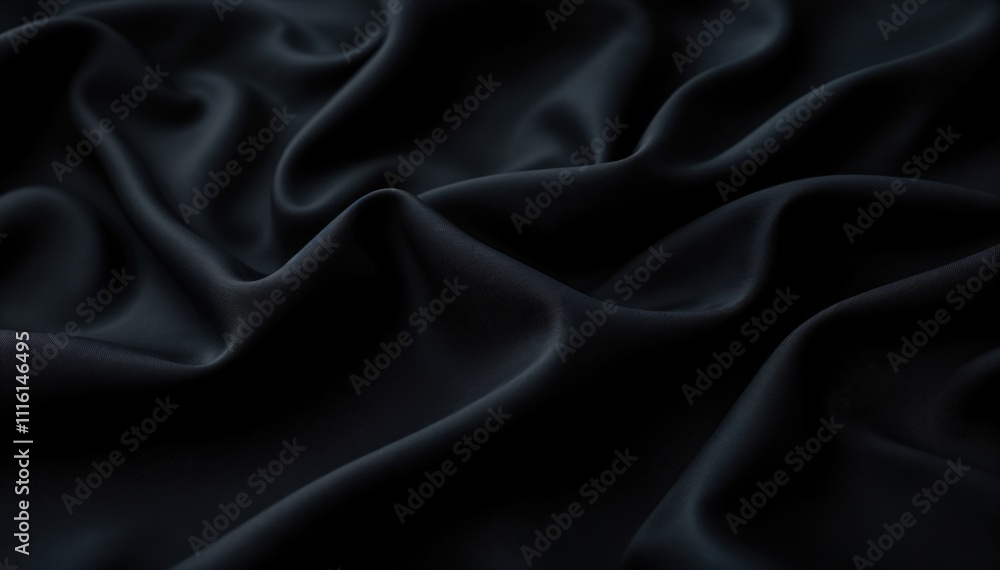Obraz premium black satin background