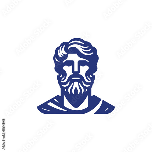 Strong hades god logo