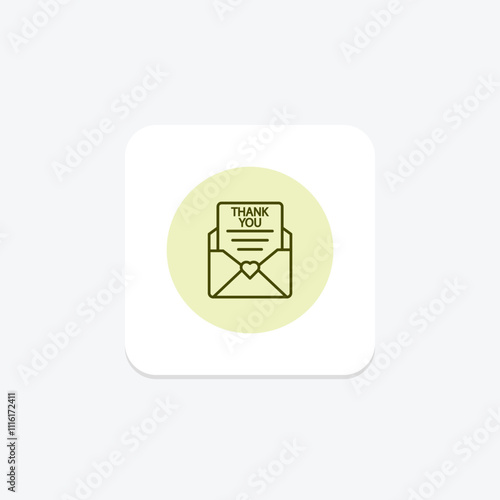 Thank You Notes pentaglow , vector, pixel perfect, illustrator file