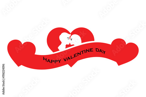 happy valentine day with couple