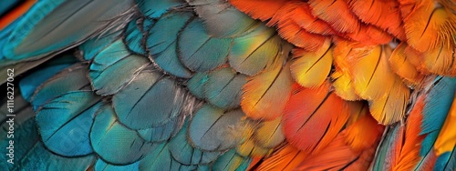 Wallpaper Mural Close-up of a colorful parrot. Selective focus Torontodigital.ca