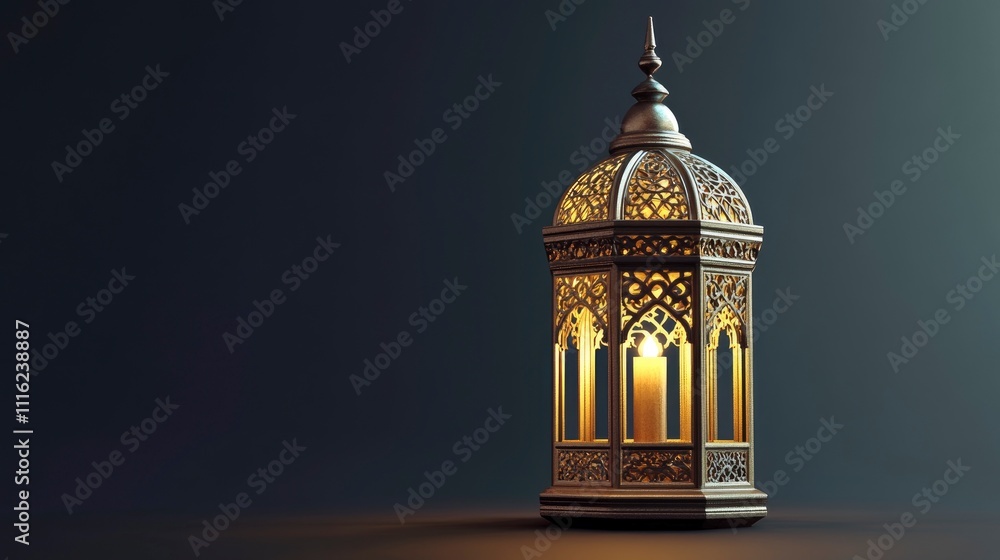 Lantern for Ramadan and Eid Greeting. Lantern for Ramadan and Eid Greeting.